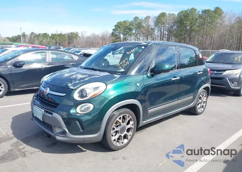 2014 Fiat 500L Trekking from USA, damaged, VIN ZFBCFADH0EZ020420